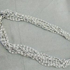 Sara Coventry Silver Toned Necklace, 16"